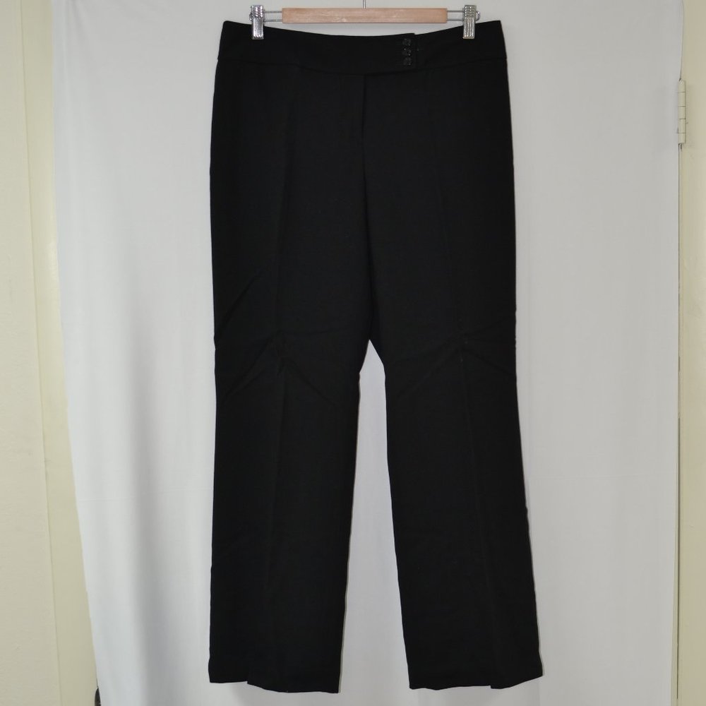 Anne Taylor Loft - petite long pants black